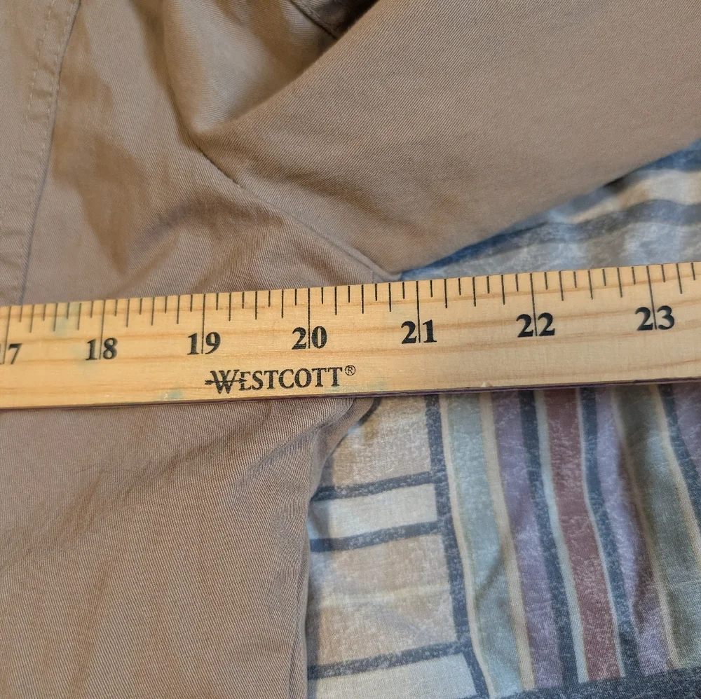 Edwin Trench Coat Lined Button Front Jacket Casual Outerwear Men’s/Women’s - Picture 3 of 6